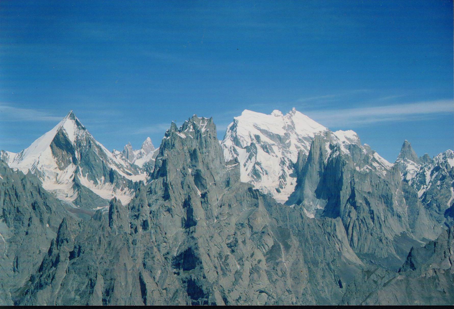 Climbers on Drifika Peak
